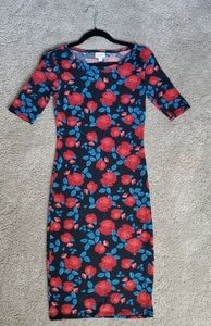 LulaRoe Rose Design Julia Dress